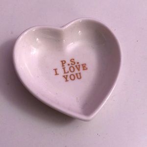 Heart-Shaped Jewelry Dish